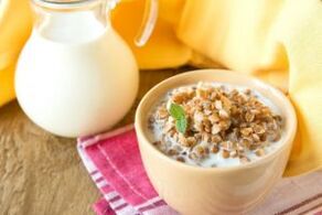 رژیم غذایی کفیر-گندم سیاه