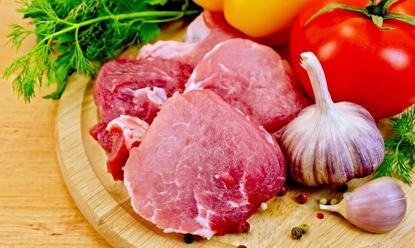 گوشت و سبزیجات برای رژیم کتوژنیک